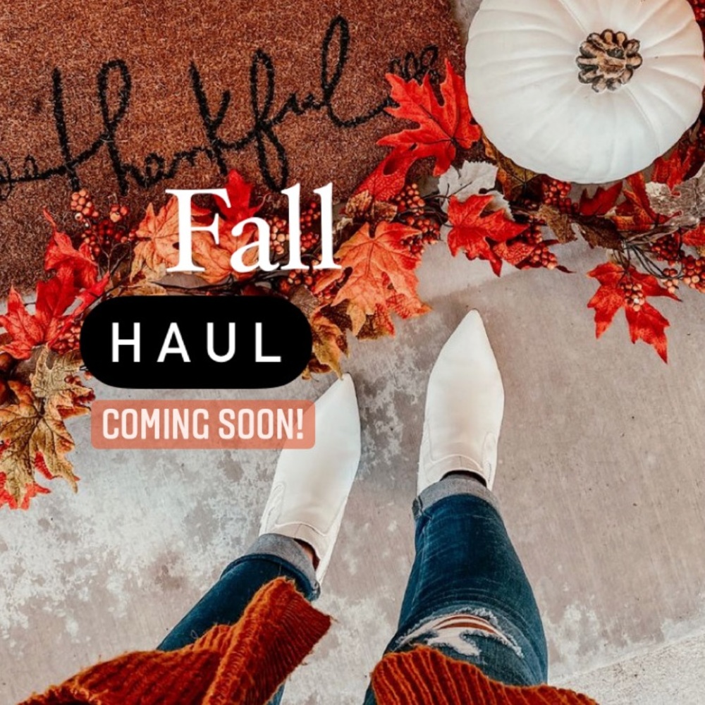 New Items coming soon! Stay tuned 🛒 🍁